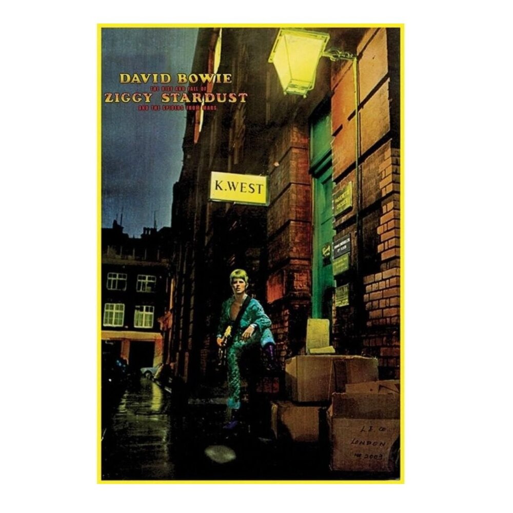 David Bowie - Ziggy Stardust Poster Gift Fans Music Decor Home 166